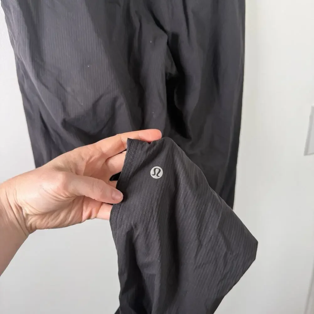 Lululemon Dance Studio Mid Rise Jogger Full Length Black Commuter Travel Women 8